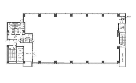 AーPLACE田町イースト7F 間取り図