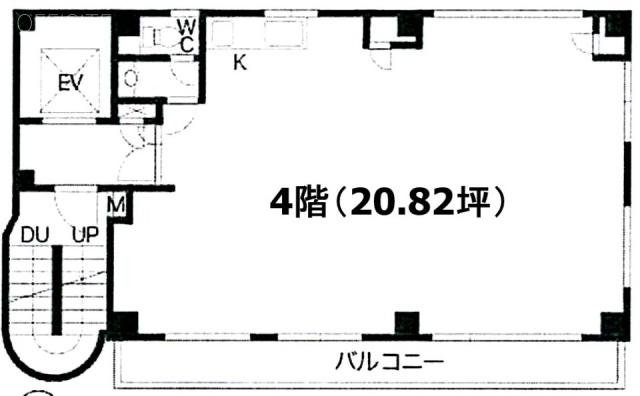 blooming HORIKIRI4F 間取り図