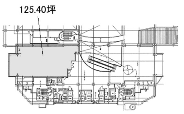 六本木ファーストビル1F 間取り図