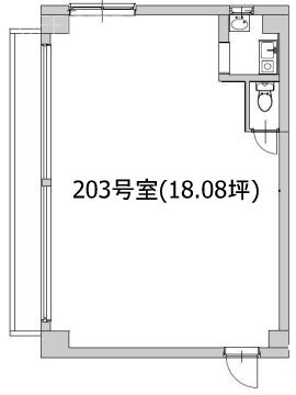 ベラコート渋谷203 間取り図