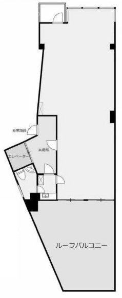 吉原第3ビル501 間取り図