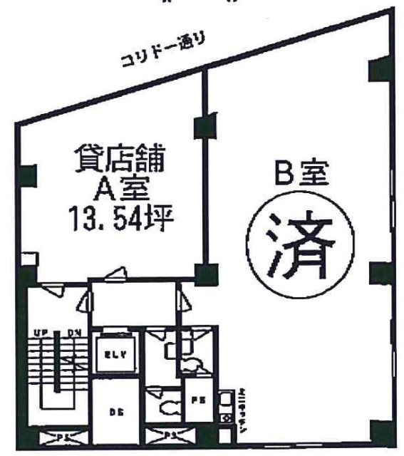 明興ビルA 間取り図