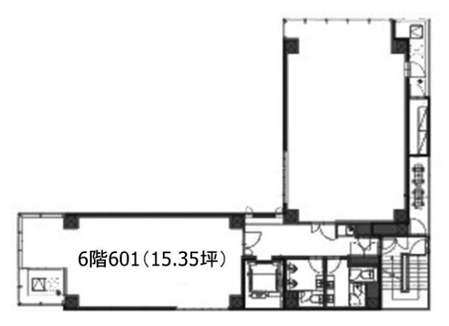 ACN京橋ビル601 間取り図