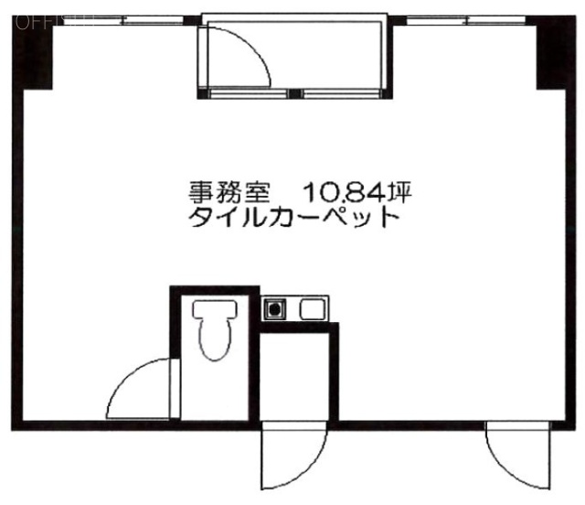 ニューライフ新宿東ビル201 間取り図