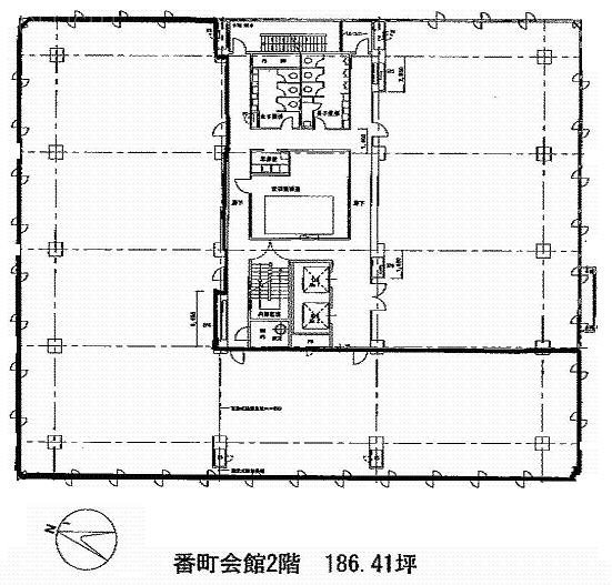 番町会館2F 間取り図