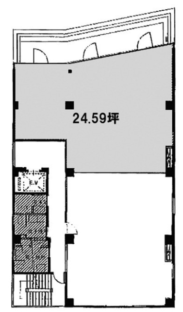 レドンドビル3F 間取り図