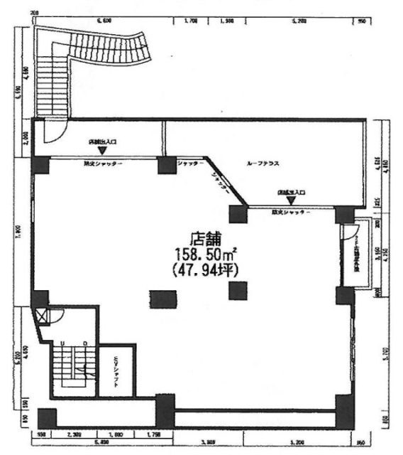 シグマ西麻布Ⅱビル2F 間取り図