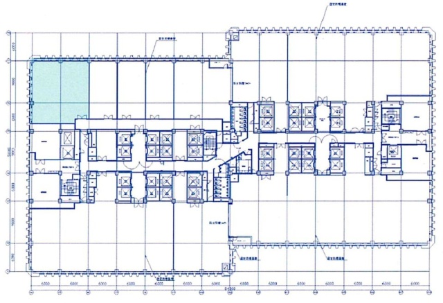 アーク森ビル13F 間取り図