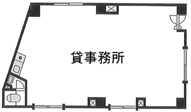 代田セントラルビル1F 間取り図