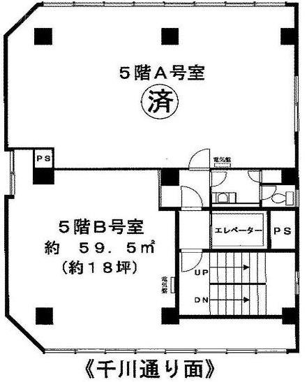 光運ビルB 間取り図