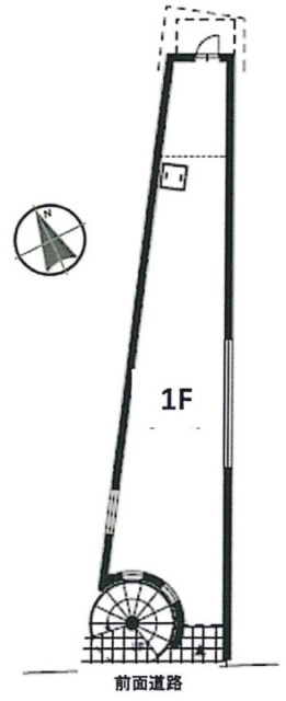 グロワール三軒茶屋ビル1F 間取り図