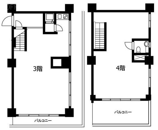 麻布スカイマンション302 間取り図