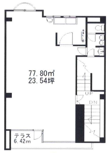 古川ビル2F 間取り図