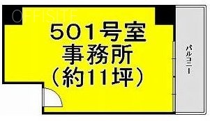秋葉原井上ビル501 間取り図