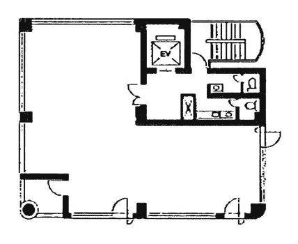 ブルービル5F 間取り図