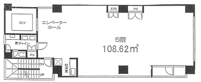 平成本社海岸ビル5F 間取り図