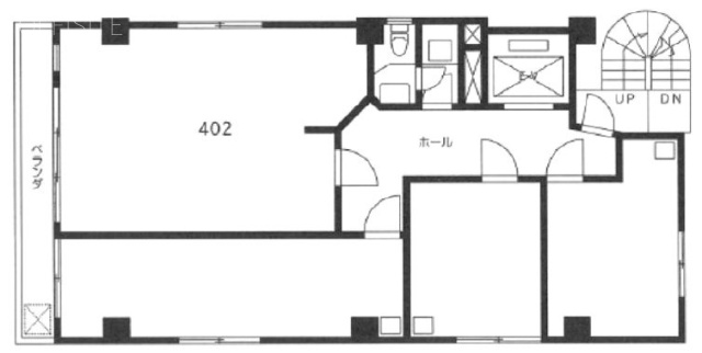 太陽ビル402 間取り図