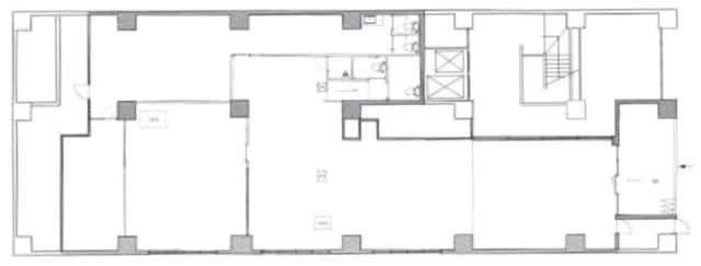 加瀬ビル881F 間取り図