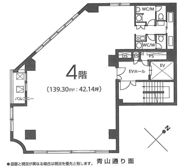 はる木ビル4F 間取り図