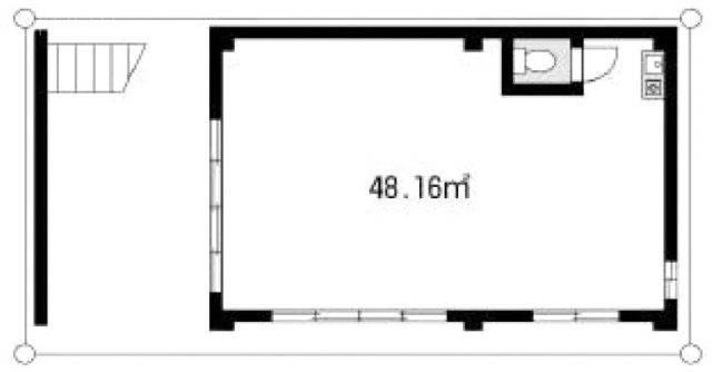 福住1丁目事務所1F 間取り図