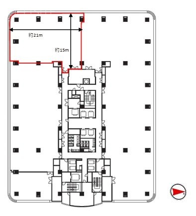 ラムザタワー4F 間取り図
