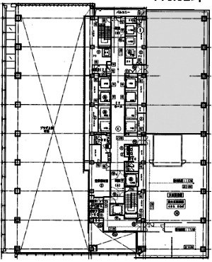 銀座松竹スクエア3F 間取り図