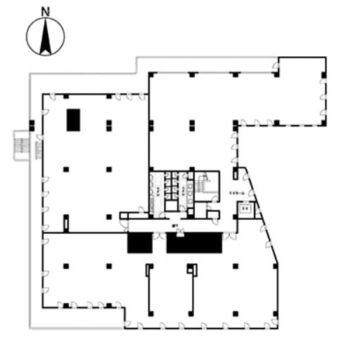 ベルプラザ3F 間取り図