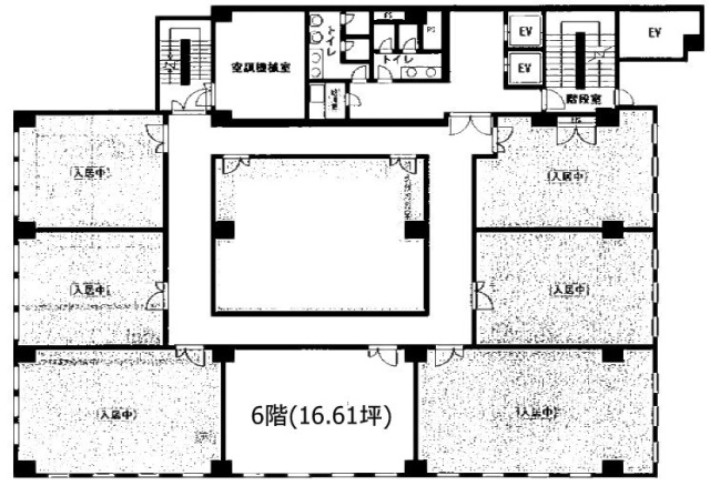 砂防会館別館A6F 間取り図