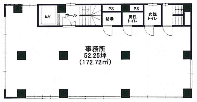 見留ビル6F 間取り図