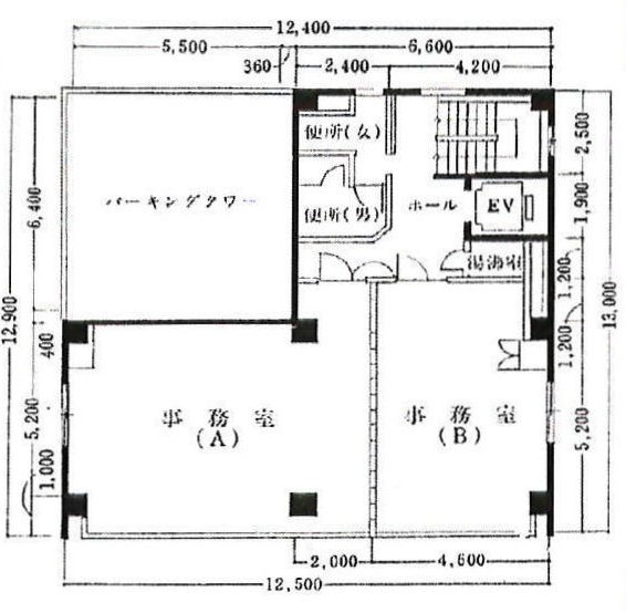 善幸ビルB 間取り図