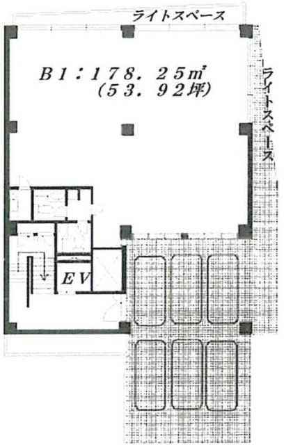 アツミ(渥美)ビルB1F 間取り図