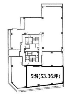 三慶ビル5F 間取り図