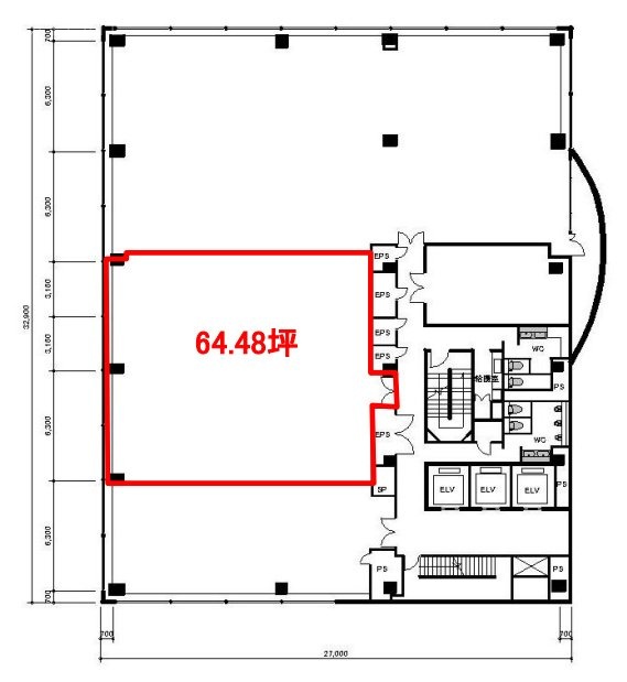 ベネックスSー35F 間取り図