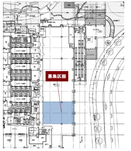 神谷町トラストタワー2F 間取り図