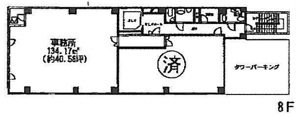 新横浜フジカビル6F 間取り図