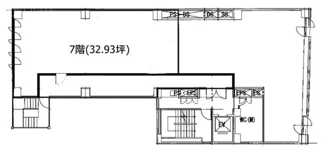 KCAビル(神田セントラルアベニュー)7F 間取り図