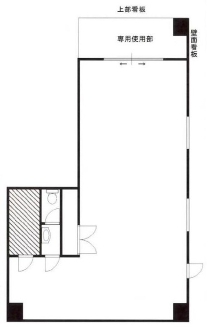 八重洲一丁目ビル1F 間取り図