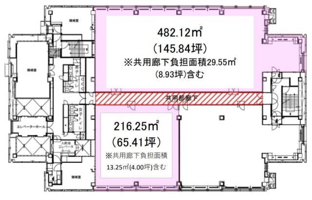 キャロットタワー18F 間取り図