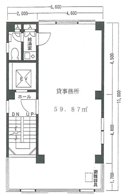 ATビル2F 間取り図
