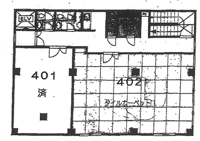 大澤ビル402 間取り図