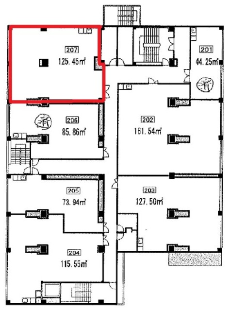 高円寺ビル207 間取り図