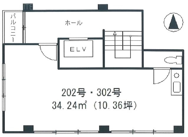 SIビル302 間取り図