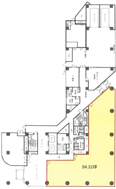 Daiwa品川Northビル1F 間取り図