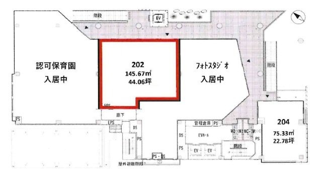 日企千葉みなとビルディング202 間取り図