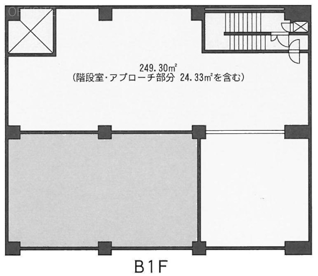 製粉会館B1F 間取り図