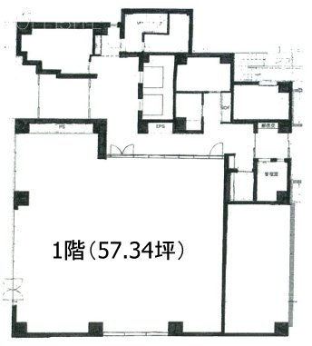 サクセス芝大門ビル1F 間取り図