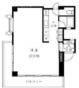 ISOフラットビル101 間取り図