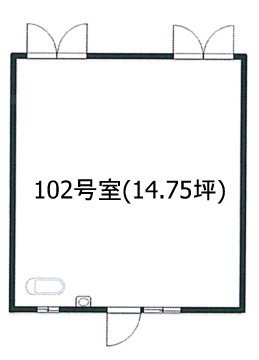 原田ビル102 間取り図