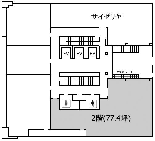 フジモト第一生命ビルディング4 間取り図