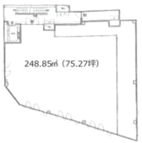 丸三ビル2F 間取り図